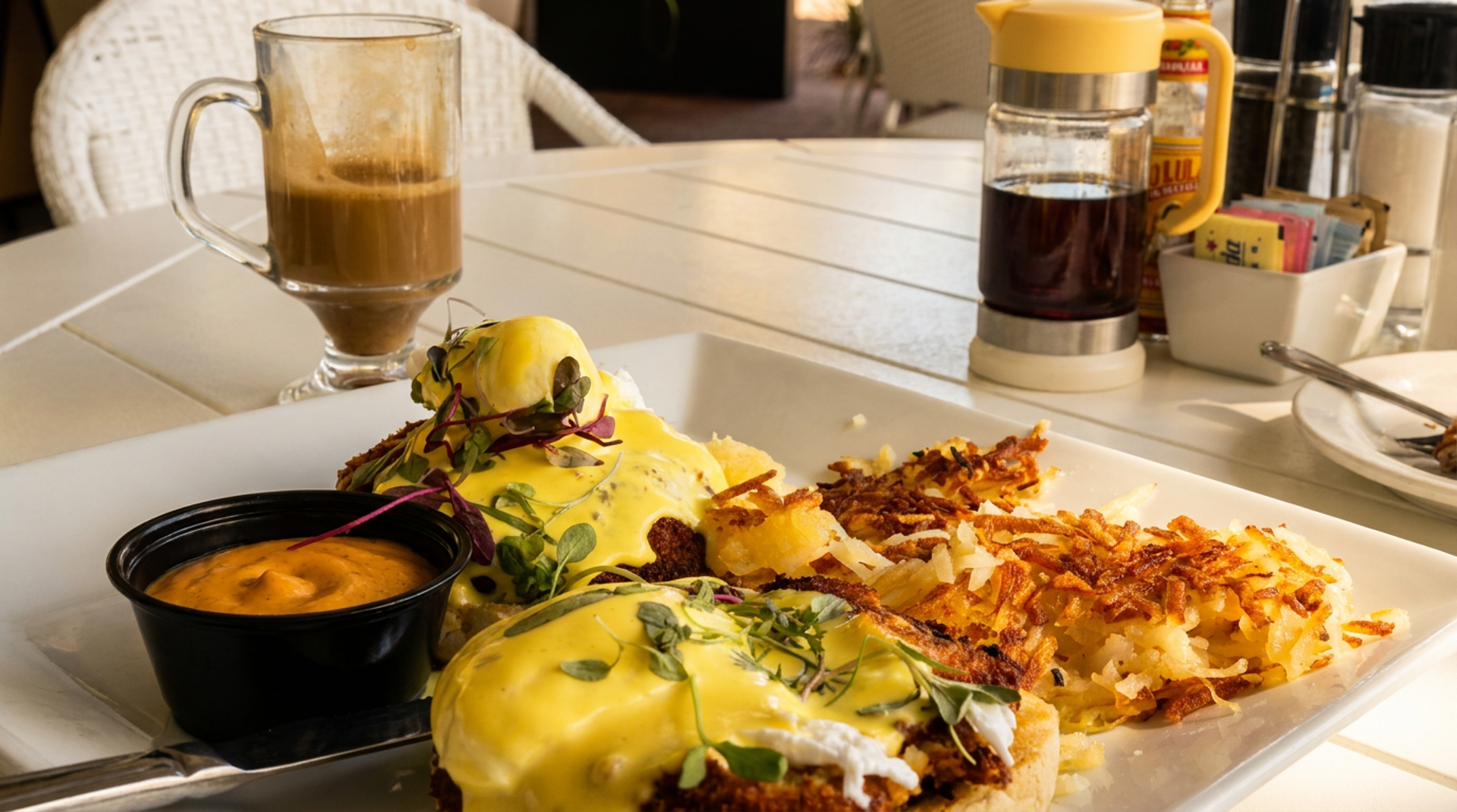 Breakfast and lunch