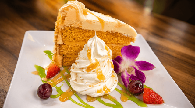 Florida Orange Sunshine Cake.