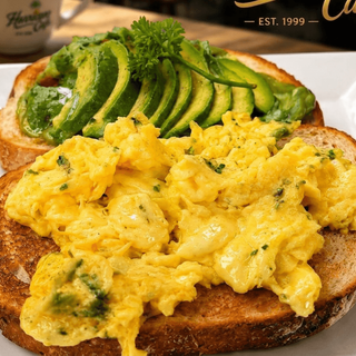Avocado Toast with 2 Eggs