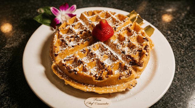 Pecan Waffle.